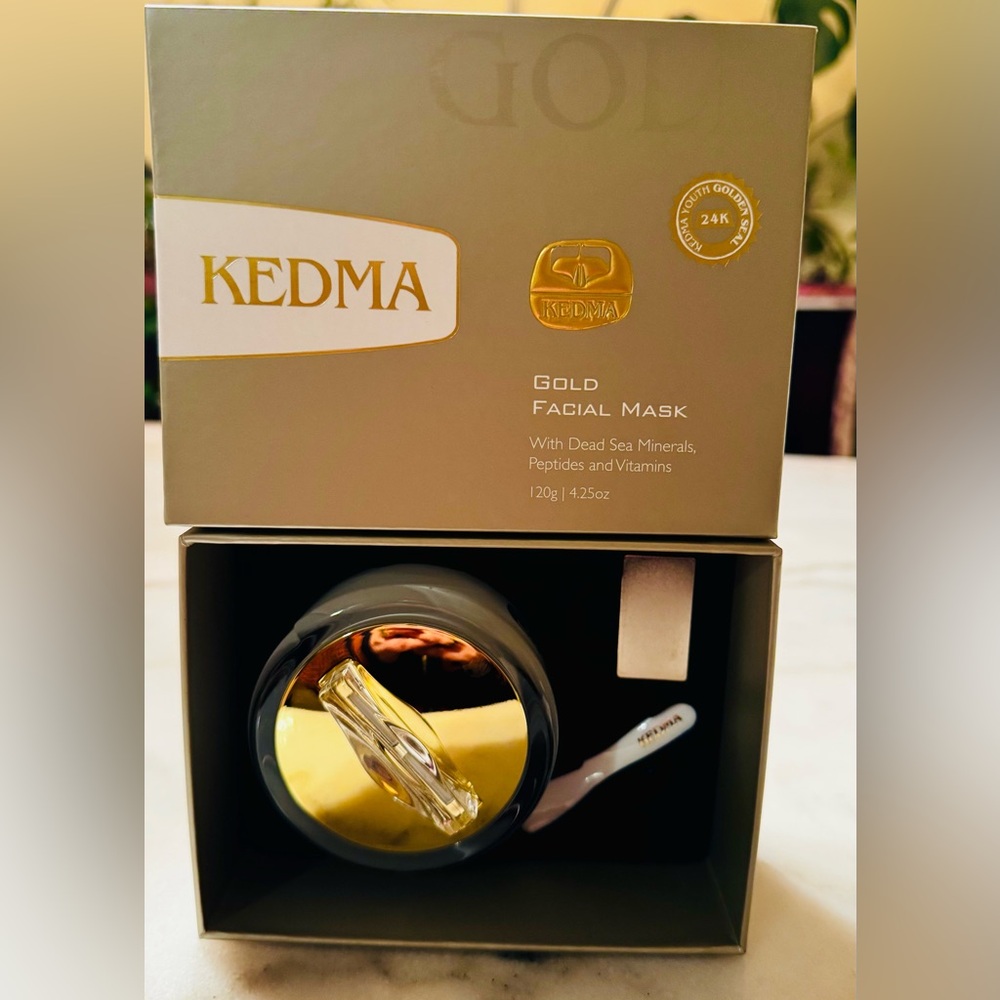 Kedma Gold Facial Mask brand new in the box. 4.25 oz